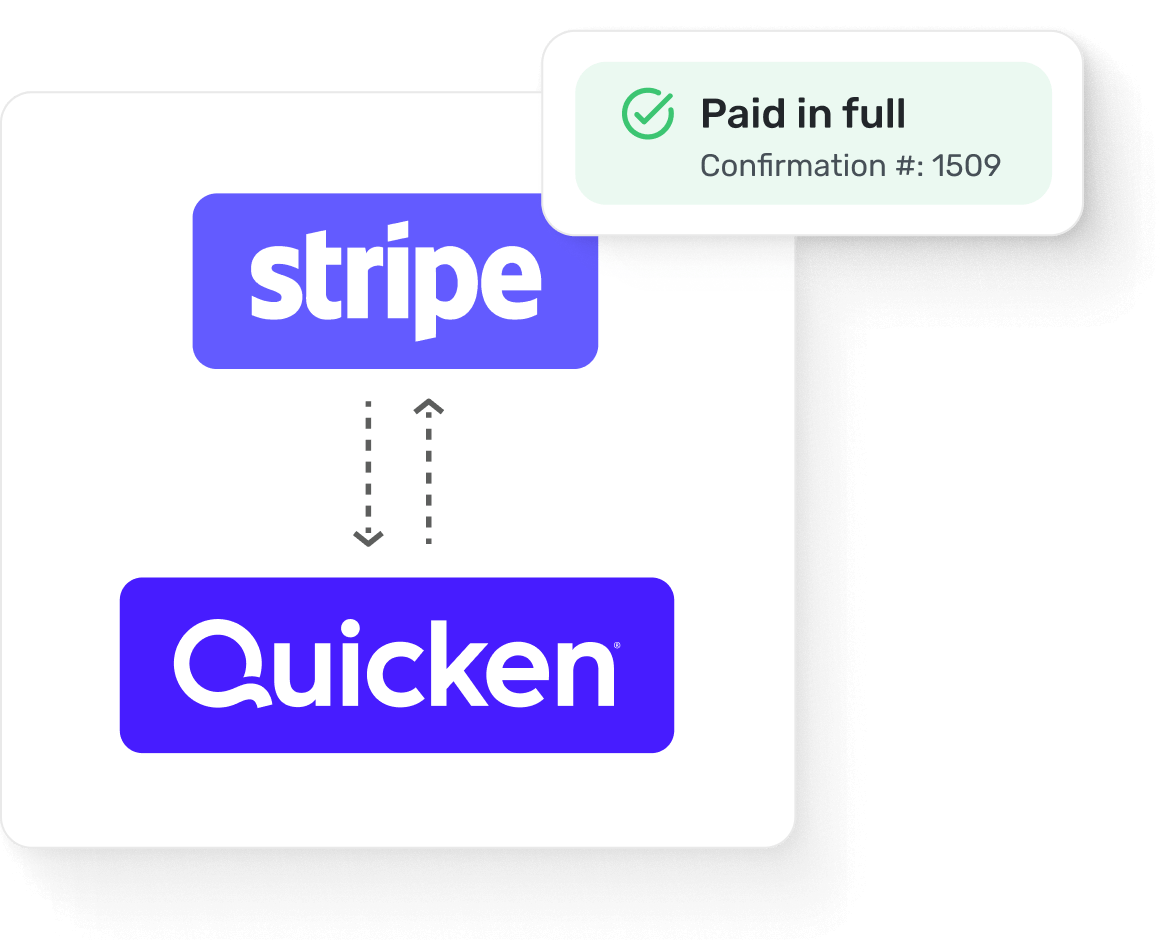 Accept online payments & track them automatically