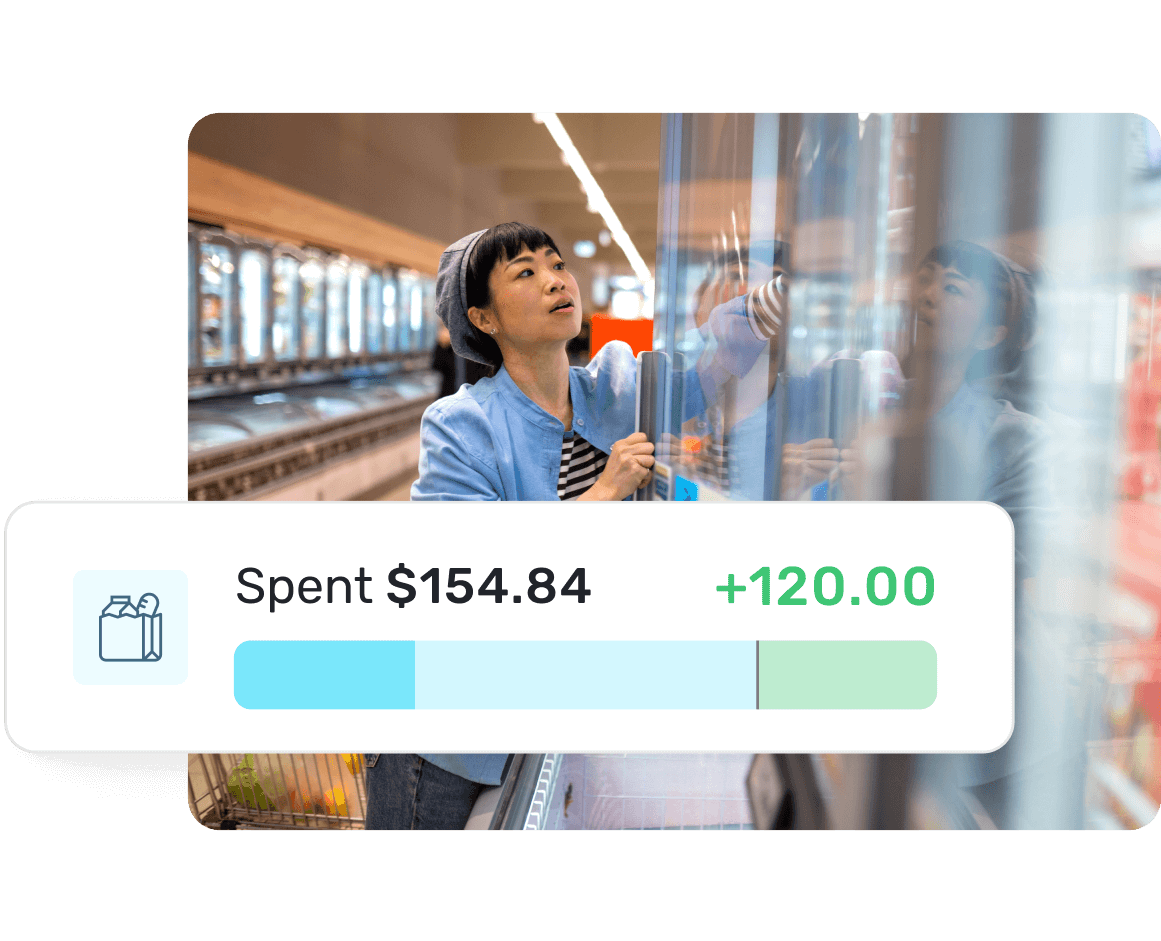 Roll over your extra spending or savings into next month